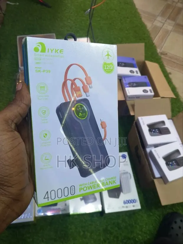 Super Fast Charging 40,000 Mah Power Bank · Photo 1