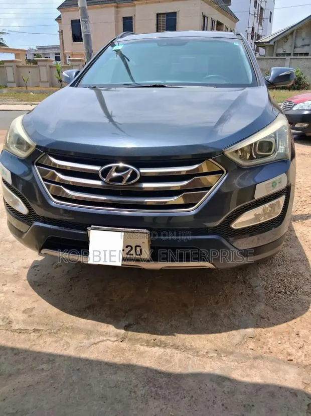 Hyundai Santa Fe 2015 Green · Photo 1