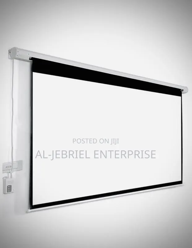 250cm Electronic Projector Screen With Remote Control · Photo 1