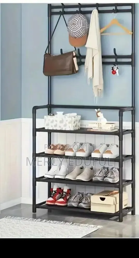 Shoe Racks and Plastic Wardrobe · Photo 1