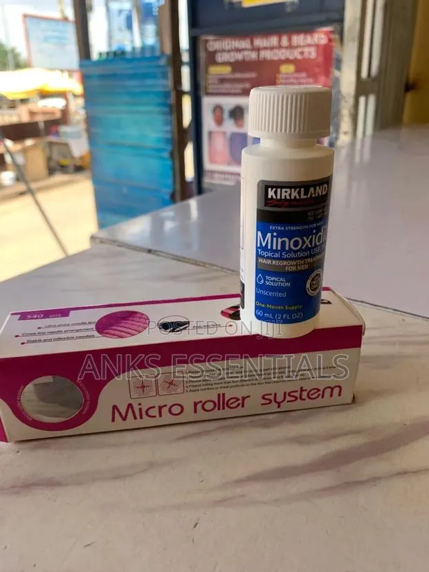 Kirkland and Roller Combo for Fast Hair Growth · Photo 1