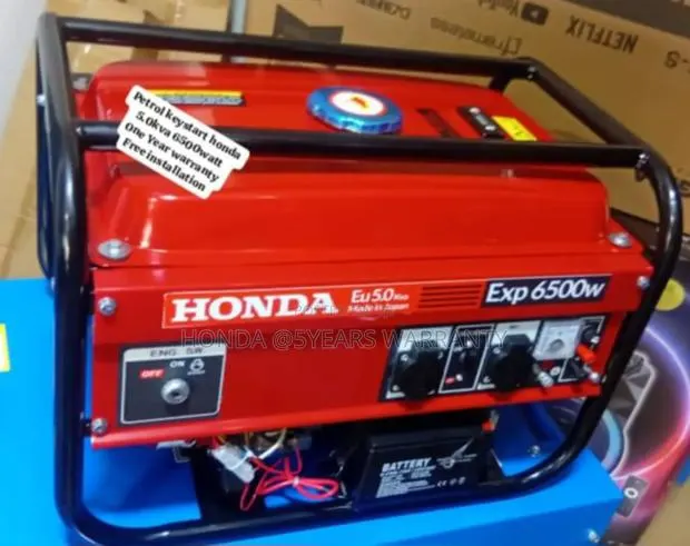 Gasoline 6500watt 5.0kva Honda Generator 5.0kva · Photo 1