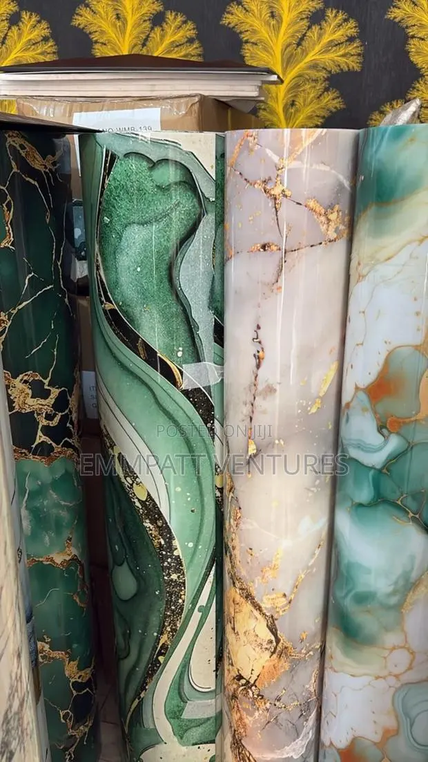 Mordenised Marble Sheet Stickers · Photo 1