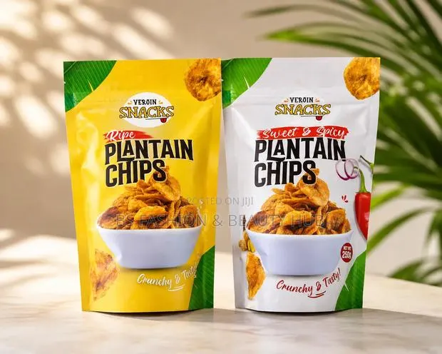 Plantain Chips-Plain and Spicy · Photo 1