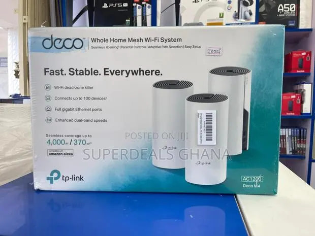 TP-Link Deco M4 - Ac1200 - Home Mesh Wi-Fi System 3-Pack · Photo 1