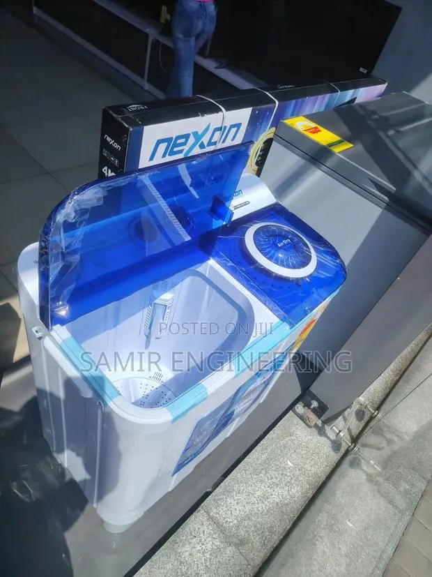 Nexon 7kg Smartwash Twin Tub - White/Blue · Photo 1