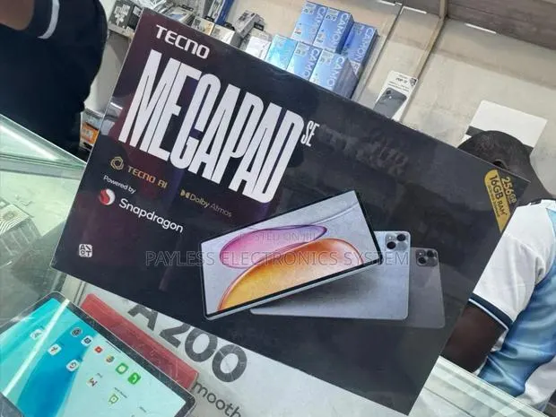 New Tecno Megapad SE 256 GB Black · Photo 1