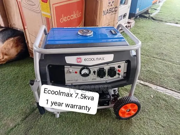 Powerful Ecoolmax 7.5KVA Petrol Generator – Quality at Affordable 7.5 · Photo 1