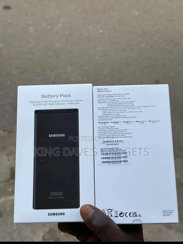 Samsung 25W Battery Pack 20,000mAh · Photo 1