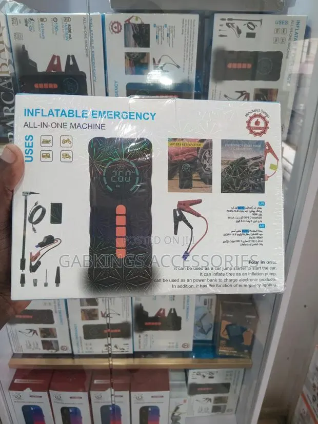 Inflatable Emergency All in One Machine - Car Jump Starter · Photo 1