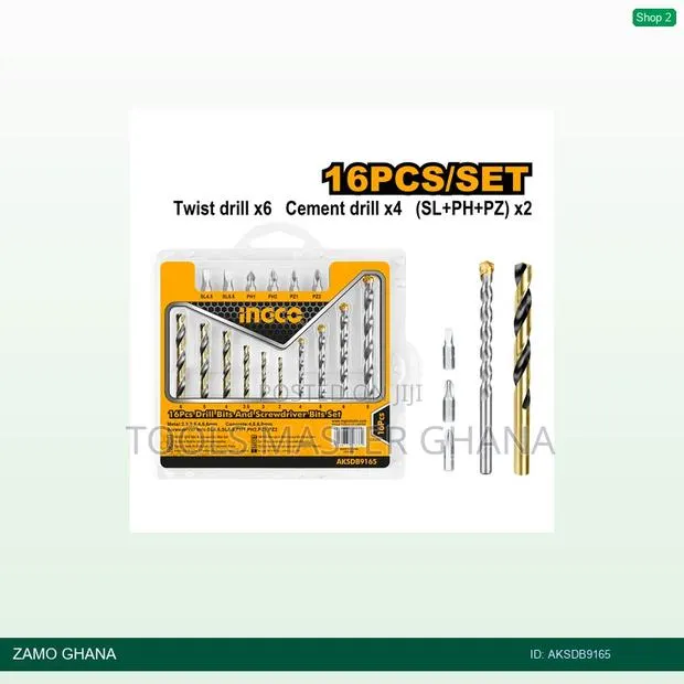 16pcs Drill Bits Screwdriver Bits - Aksdb9165 · Photo 1