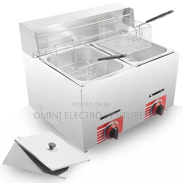 Commercial 2 in 1 Deep Fryer 12 Liters · Photo 1