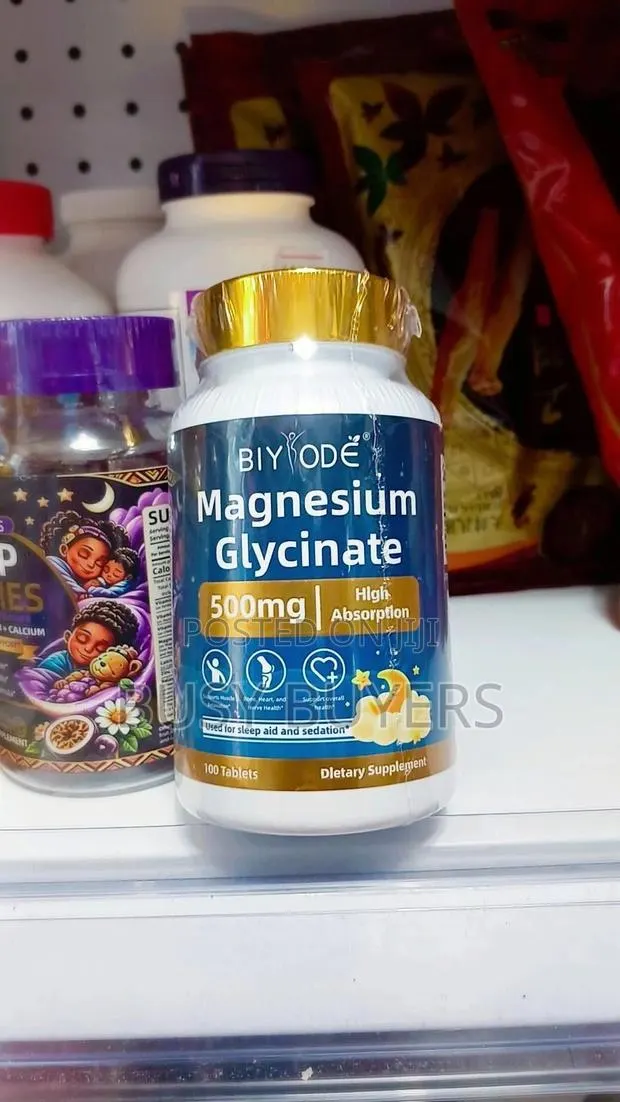 Magnesium Glycinate 500mg High Absorption
