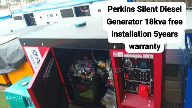 Perkins 18kVA Diesel Generator – Strong, Quiet and Efficient · Photo 1