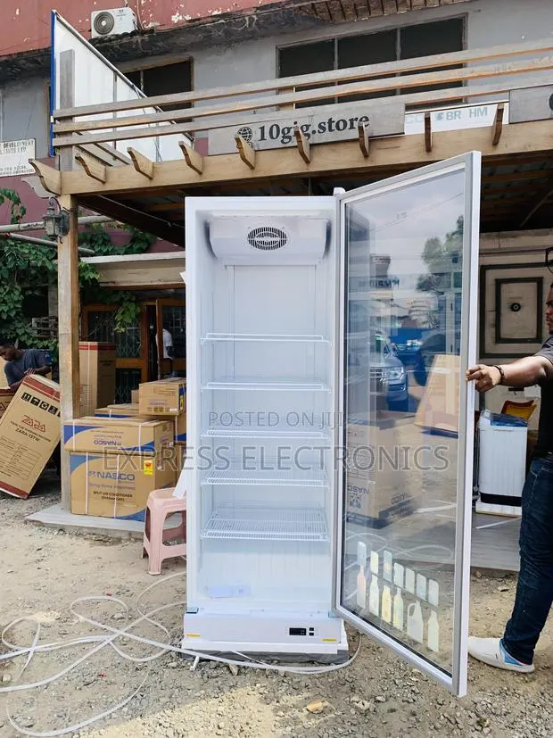 Get the New Sleek Zara-600dfg Zara Display Fridge 591 Itr Single Door · Photo 1
