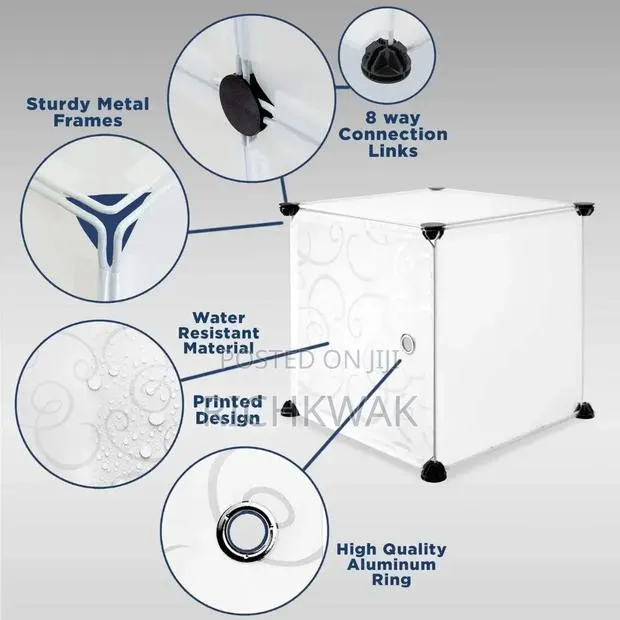 20 Cubes Plastic Wardrobe With Shoe Storage · Photo 2
