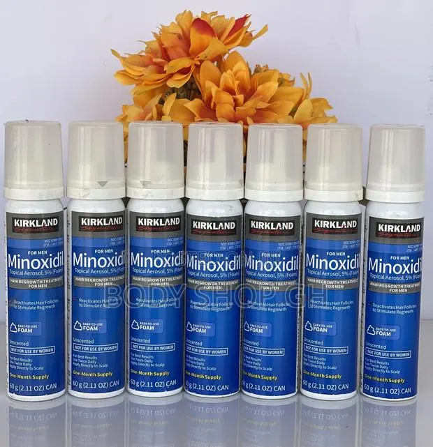 Kirkland Minoxidil Foam for Hairline, Bald Spot, Beard Growt · Photo 1