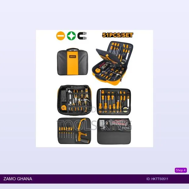 51 PCS Telecom Tools Set - Hktts0511 · Photo 1