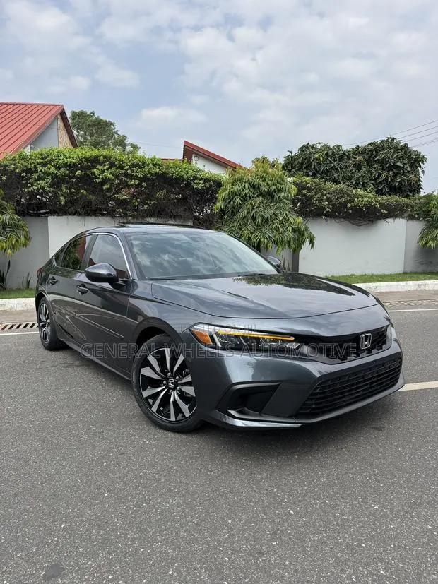 Honda Civic EX-L CVT 2023 Gray · Photo 1