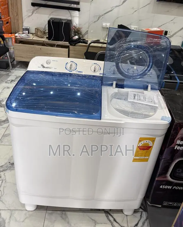 Durable Nasco Nas-15-Tw Top Load Washing Machine(Spin Dry) White · Photo 1