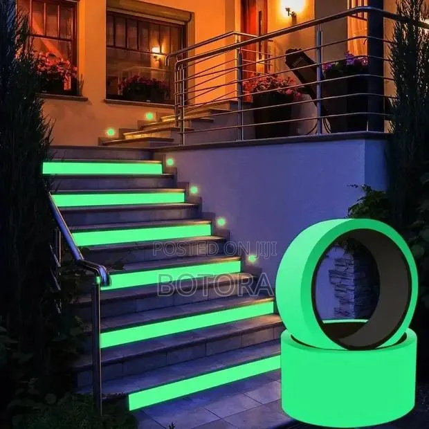 2 Rolls Fluorescent Green Luminous Tape · Photo 1