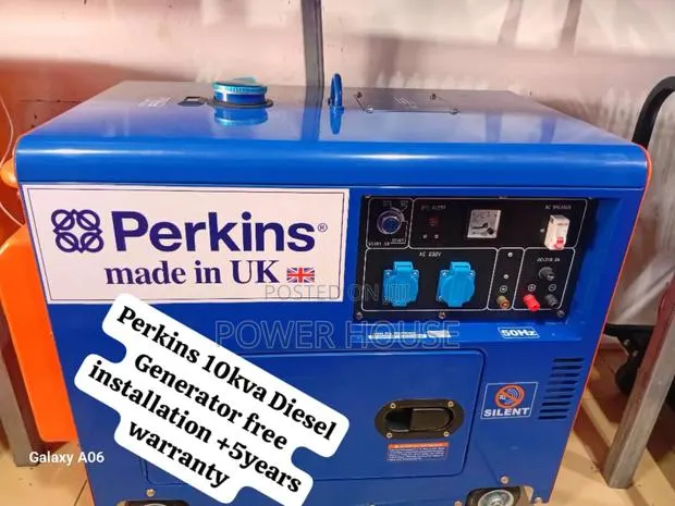 Click Create Perkins Diesel Generator 10kva Silent · Photo 1