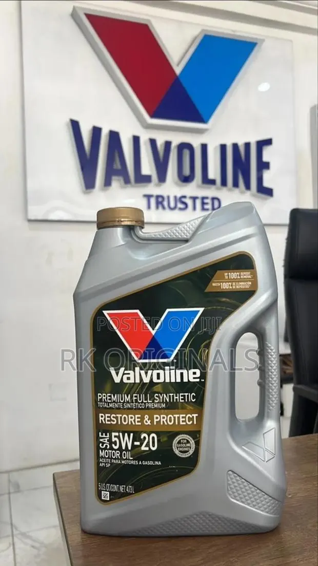 Valvoline 5W20 Premium Engine Oil 5L Restore Protect From USA · Photo 1
