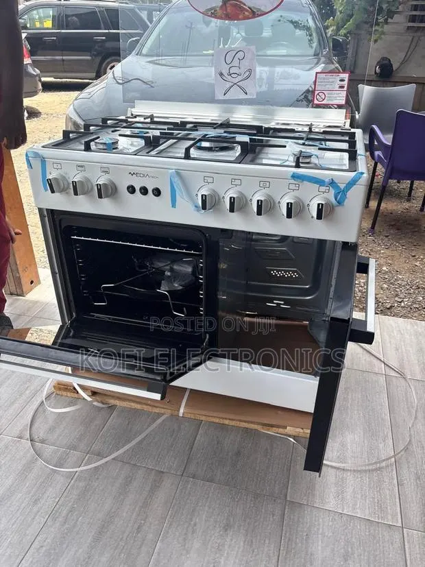 Mediatech 60x90 Heavy Duty Gas Cooker With Strong Burners · Photo 1