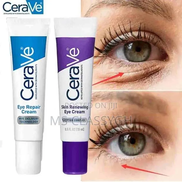 Cerave Skin Renewing Eye Cream for Wrinkles | Under Eye Crea · Photo 1