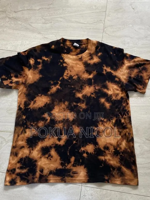 Bleached Tie-Dye T-Shirt for Sale | for Both Men and Women · Photo 1