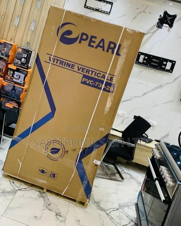 Kindly Check 610l Pearl PVC-730-2b Double Door Display Fridge · Photo 1