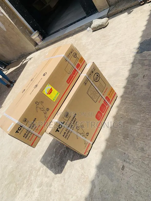 Ultra Modern Sleek Air Conditioner TCL 1.5hp Inverter Dark Grey · Photo 1