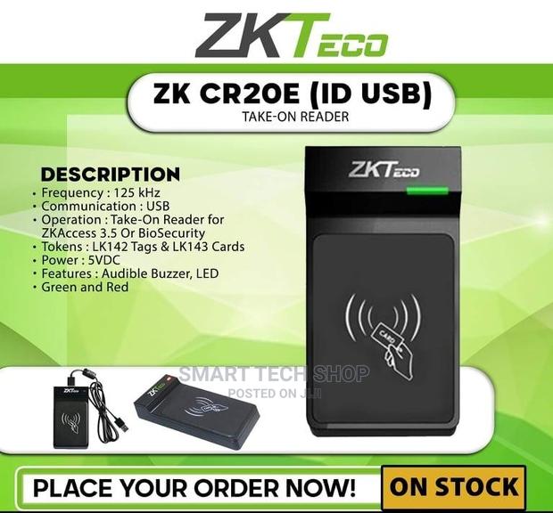 Zkteco ZK-CR20E - USB Card Reader, EM RFID Cards · Photo 1