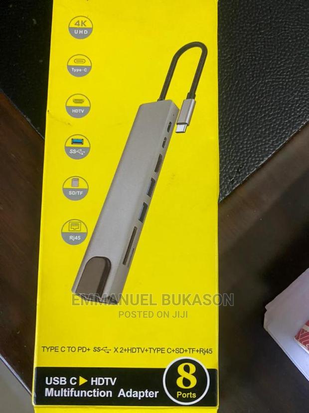 Type C 8 in 1 for Macbook and Modern Machines · Photo 1