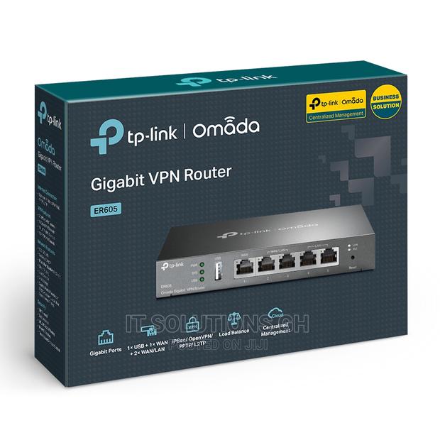 Tp-Link TL-R605 V2.0, Safestream Gigabit Multi-Wan VPN Route · Photo 1