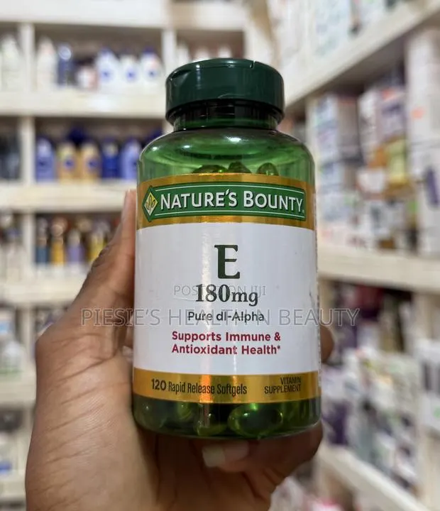 Nature's Bounty, Vitamin E, 120 Softgels · Photo 1