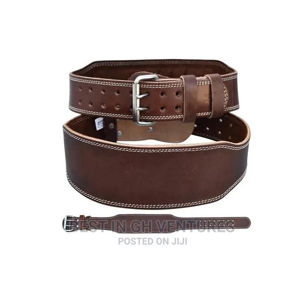 Genuine Leather Waist Support Belt · Photo 1