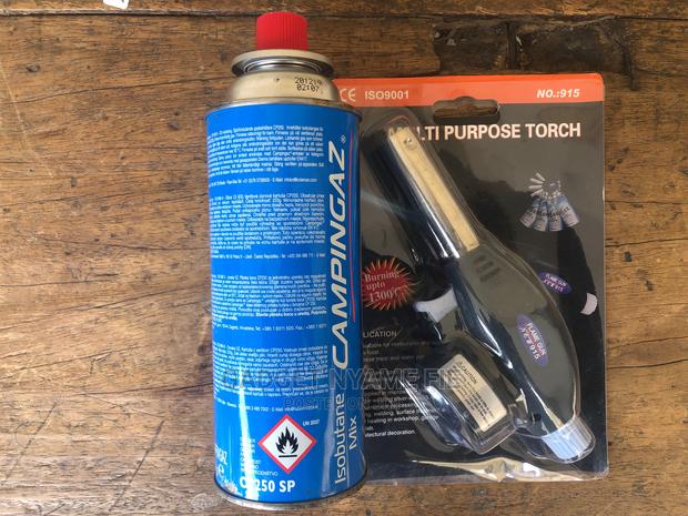Flame Gun/Torch and Gas Canister · Photo 1