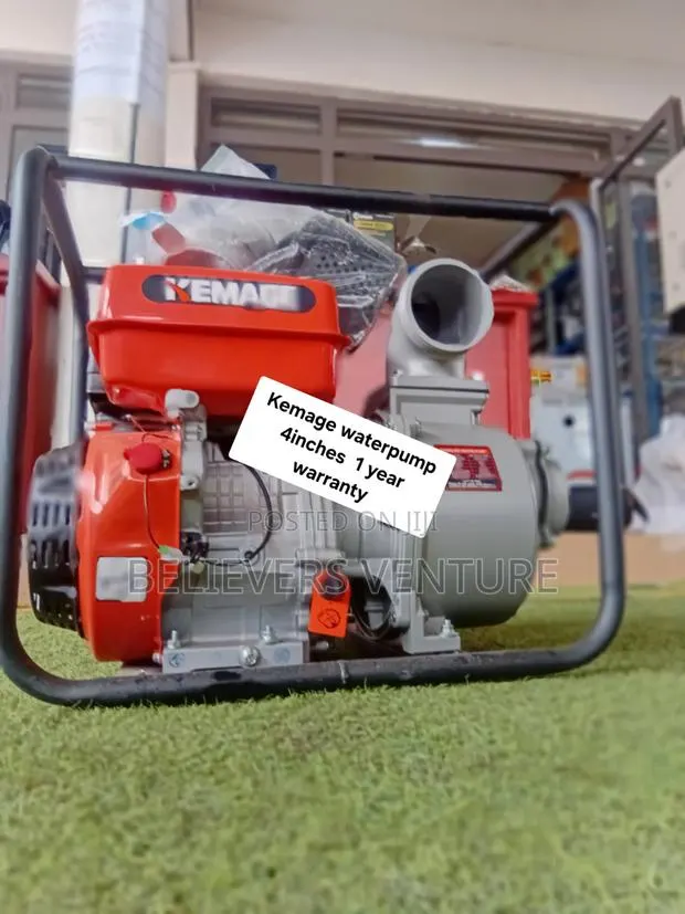 Kemage 4-Inch Water Pump – Fast Water Transfer Made Easy · Photo 1