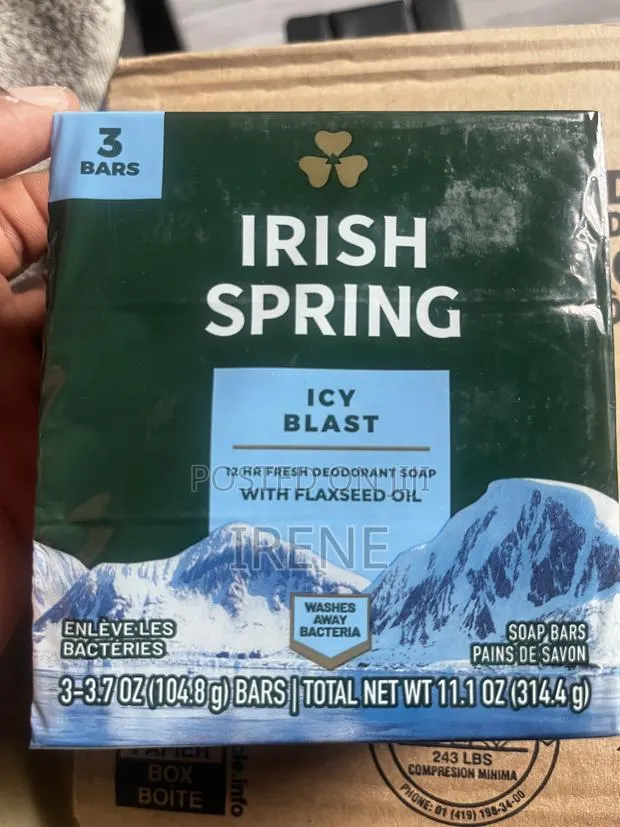 Irish Spring Icy Blast Soap · Photo 1