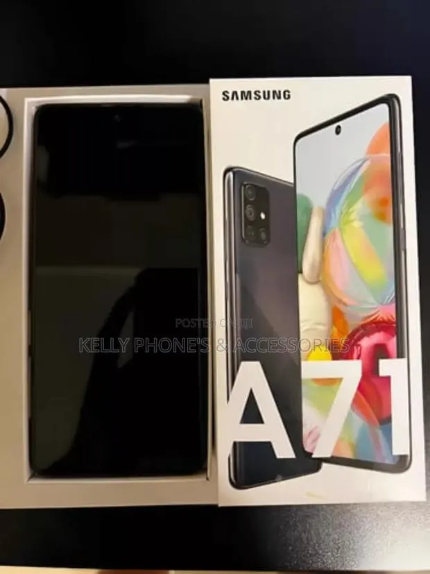 New Samsung Galaxy A71 5G 128 GB Black · Photo 1