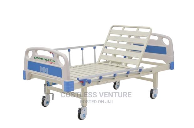 Greenlife 1 Crank Hospital Bed With Mattress · Photo 3