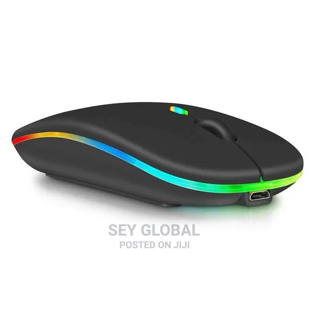 Original 2.4G Rechargeable Ultra-thin Wireless Mouse - Black · Photo 3