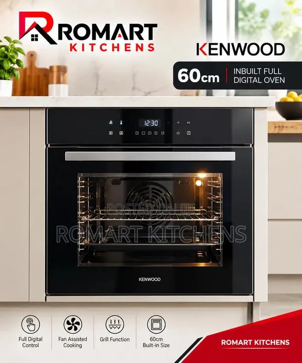Top Quality Kenwood 60cm Full Digital Inbuilt Oven · Photo 1