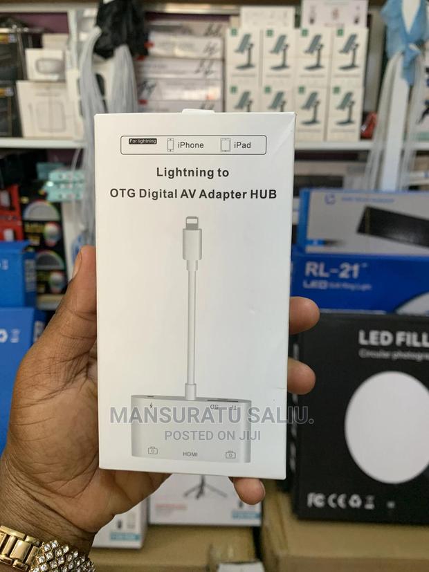 Lightning to Otg Digital Av Adapter Hub · Photo 1