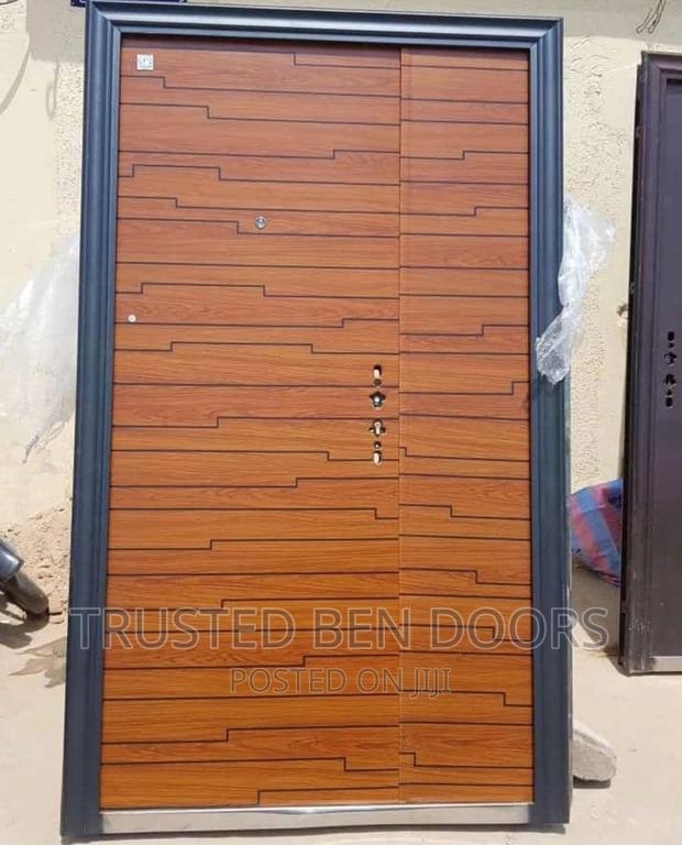 Durable Paladin Design Metal Doors [Single+One_and_half] · Photo 1