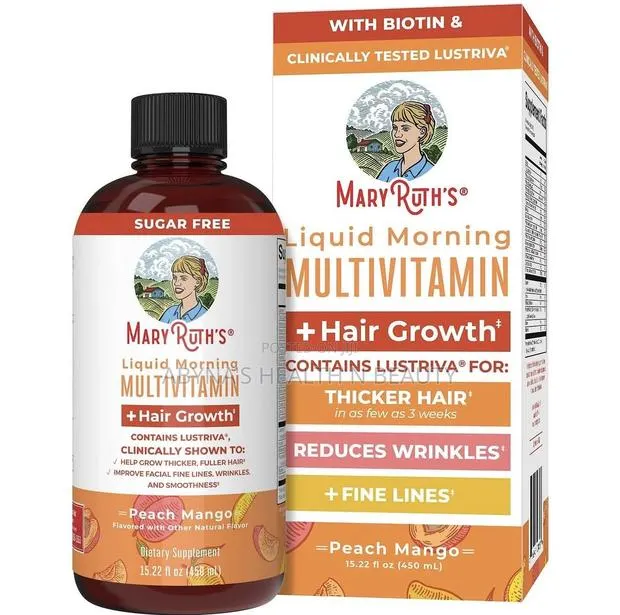 Mary Ruth’S Liquid Morning Multivitamin + Hair Growth · Photo 1