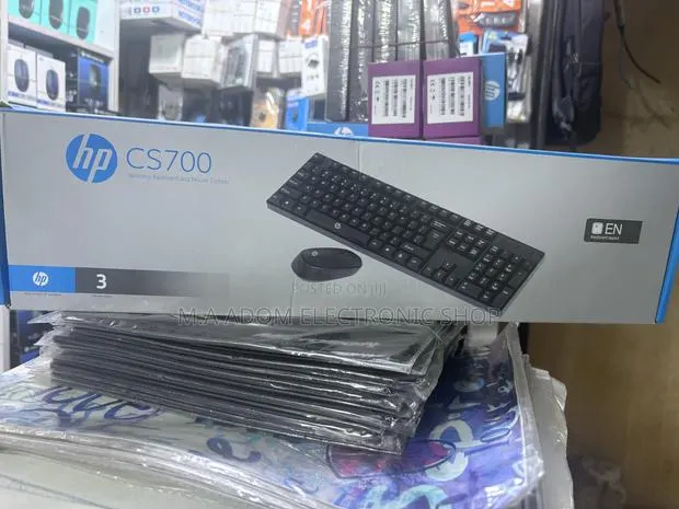 Hp Wireless Keyboard Mouse Cs700 · Photo 1