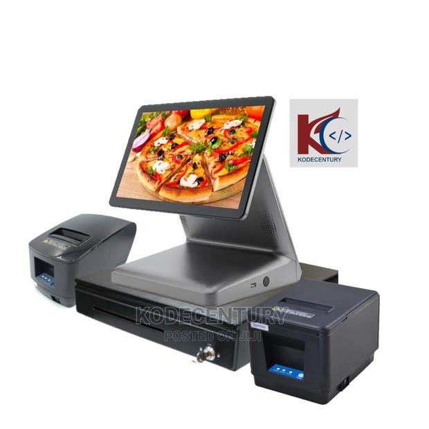 Restaurant Double Screen Touch POS System (Slim) · Photo 1