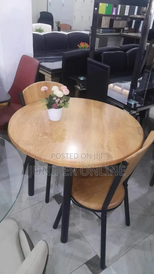 Wooden Dinning Set VI ( Wooden ) · Photo 1